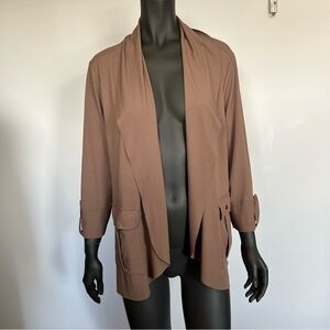 NWT Simply noelle island breeze ribbed jacket S/M